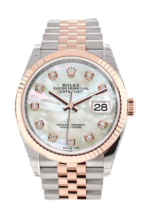 black mother of pearl rolex|rolex datejust 36 white gold.